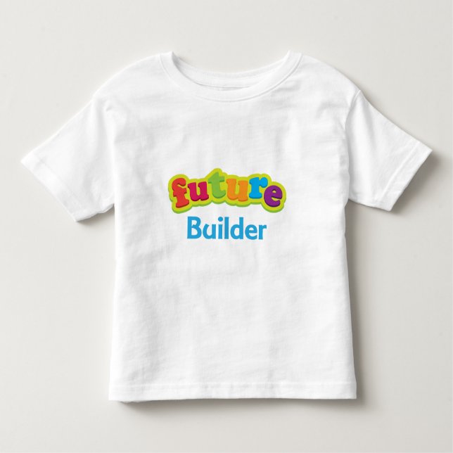 Camiseta De Bebé Constructor (futuro) para el niño (Anverso)