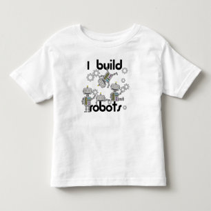 Camiseta De Bebé Construyo Robots