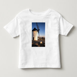 Camiseta De Bebé Consuegra, La Mancha, España, molinos de viento