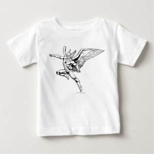 Camiseta De Bebé Contorno de Hawkman