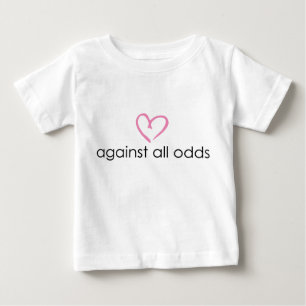 Camiseta De Bebé contra todas las probabilidades