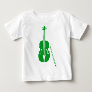 Camiseta De Bebé Contrabajo - Verde Césped