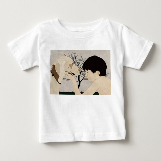 Camiseta De Bebé conversación (Anverso)