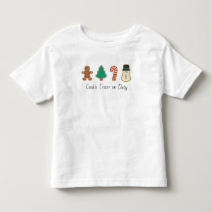 Camiseta De Bebé Cookie de Navidades familiares coincidentes