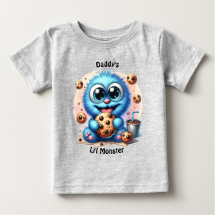 Camiseta De Bebé Cookie Monster