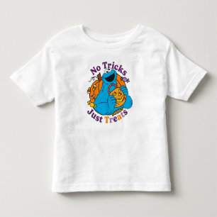 Camiseta De Bebé Cookie Monster   No hay trucos que solo trate