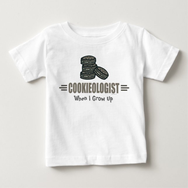 Camiseta De Bebé Cookies divertidos (Anverso)