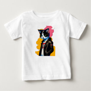 Camiseta de bebé Cool Cat