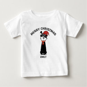 Camiseta De Bebé Cool Dog 2 Feliz Navidad