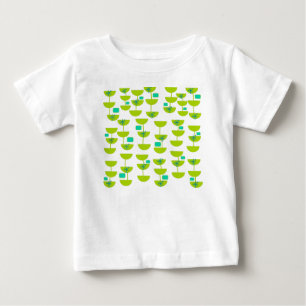 Camiseta De Bebé Copas modernas de mediados del siglo XX