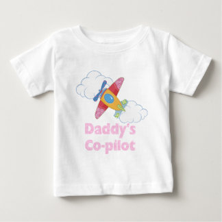 Camiseta De Bebé Copilot Chica de papi