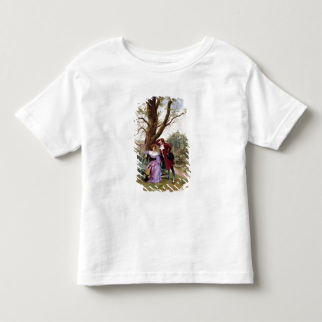 Camiseta De Bebé Coqueteo (Anverso)