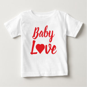 Camiseta De Bebé Corazón de amor para bebés