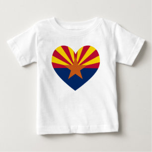 Camiseta De Bebé Corazón de Arizona