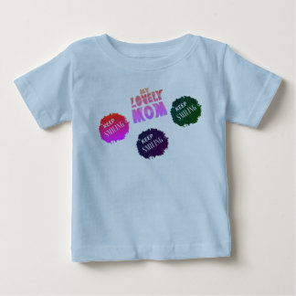 Camiseta De Bebé Corazón de las mamás