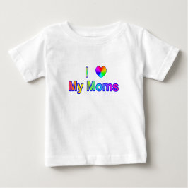 Camiseta De Bebé Corazón de mis madres