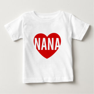 Camiseta De Bebé Corazón de Nana