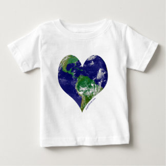 Camiseta De Bebé Corazón del mundo