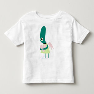 Camiseta De Bebé Corazón extranjero lindo