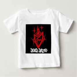 Camiseta De Bebé Corazón Tribal de Días Muertos