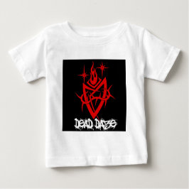 Camiseta De Bebé Corazón tribal demoledor muerto