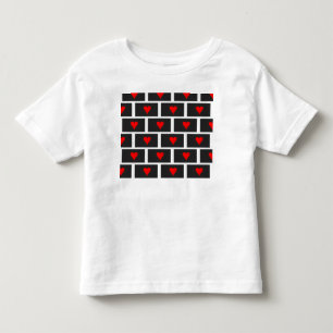 Camiseta De Bebé Corazones