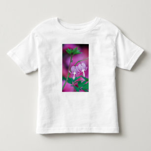 Camiseta De Bebé Corazones Sangrantes Conectando En Jardín. Crédito