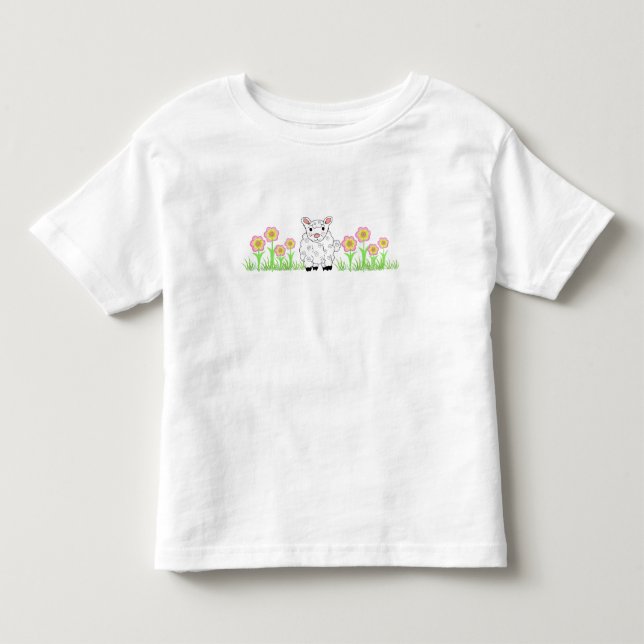 Camiseta De Bebé Corderito (Anverso)