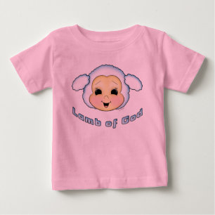 Camiseta De Bebé Cordero de dios