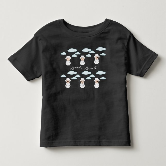 Camiseta De Bebé Cordero dulce (Anverso)