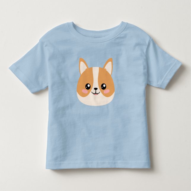 Camiseta De Bebé Corgi (Anverso)