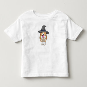 Camiseta De Bebé Corgi Witch