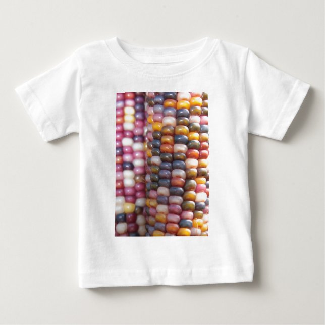 Camiseta De Bebé Corn indio (Anverso)