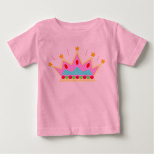 Camiseta De Bebé Corona de la Princesa