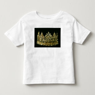 Camiseta De Bebé Corona de las excavaciones de la necrópolis