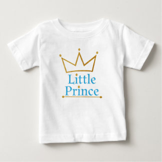 Camiseta De Bebé Corona de Oro del Principito