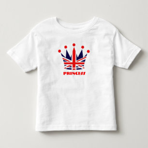 Camiseta De Bebé Corona de Princesas Británicas