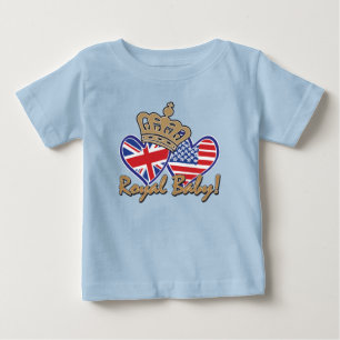 Camiseta De Bebé Corona del bebé real