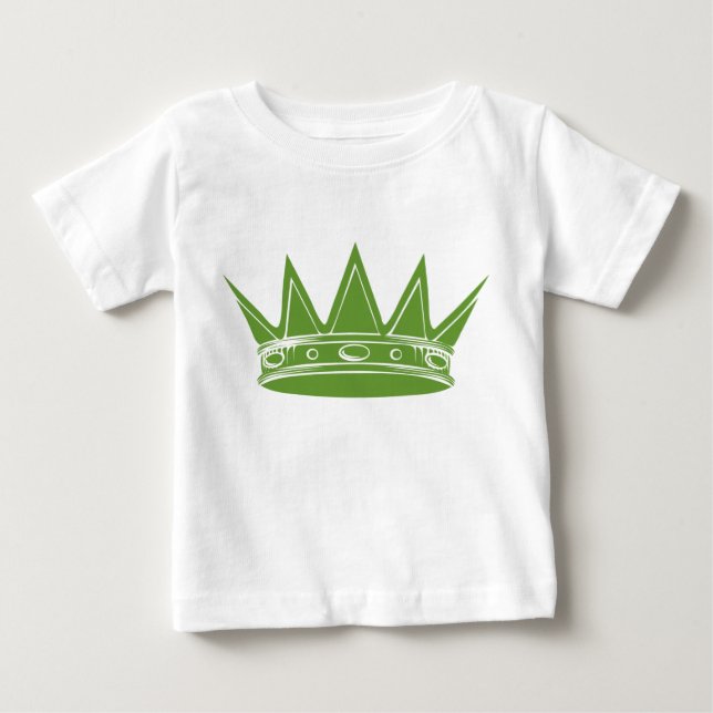 Camiseta De Bebé Corona Real 04 (Anverso)