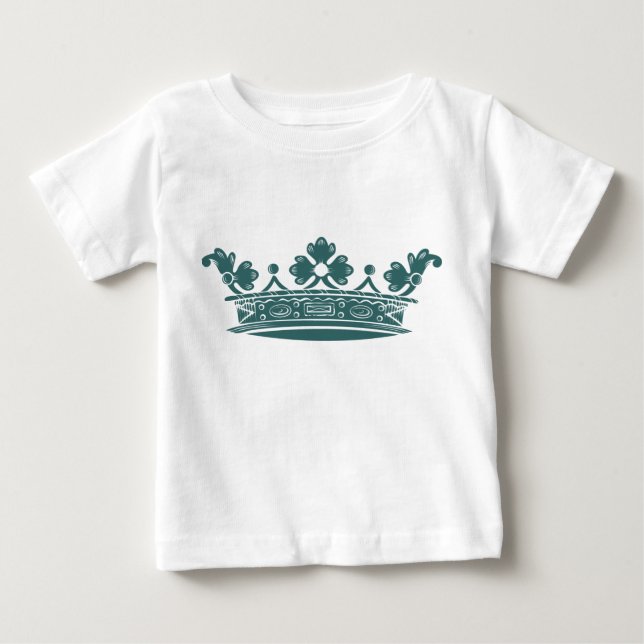 Camiseta De Bebé Corona Real 05 (Anverso)