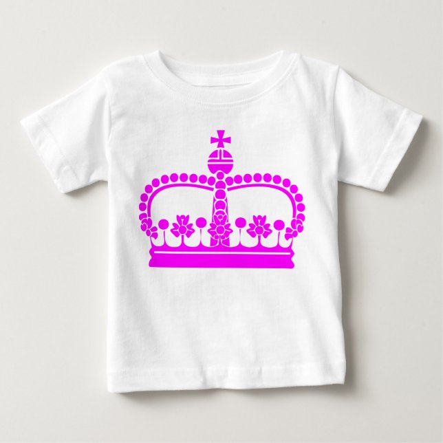 Camiseta De Bebé Corona Real 06 (Anverso)