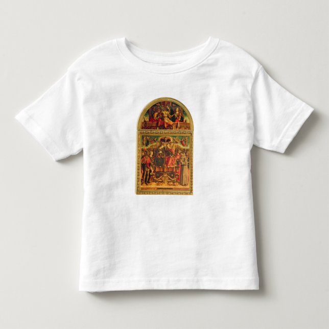 Camiseta De Bebé Coronación de la Virgen (Anverso)