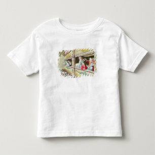 Camiseta De Bebé Coronación de Voltaire en el teatro Francais