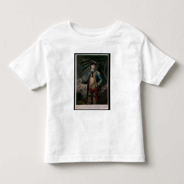 Camiseta De Bebé Coronel Benedicto Arnold, pub. Londres, 1776 (Anverso)
