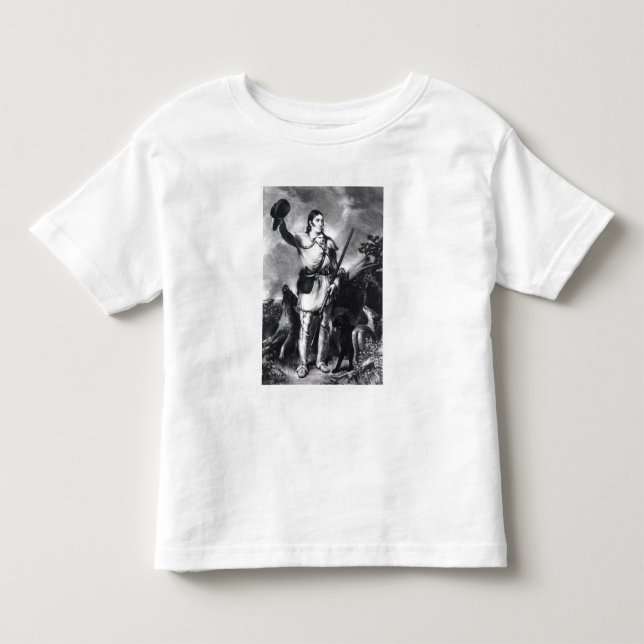 Camiseta De Bebé Coronel Davy Crockett (Anverso)
