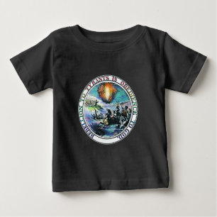 Camiseta De Bebé Correa eslabonada del bebé de la rebelión