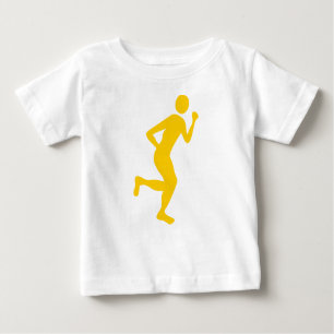 Camiseta De Bebé Corredora (macho) - Ámbar