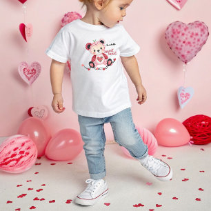 Camiseta De Bebé Corta de San Valentín