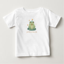 Camiseta De Bebé Corta Rana hongo Baby Bodysuit