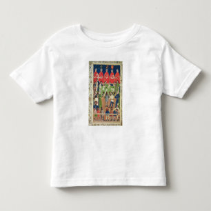 Camiseta De Bebé Corte de Bench de rey, Westminster Hall, c.1460